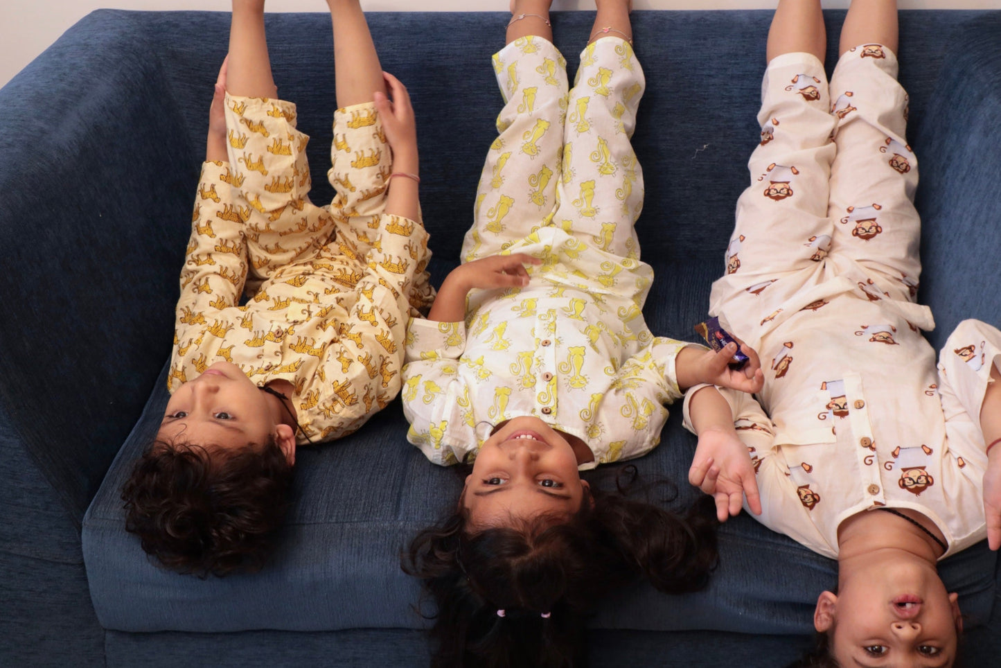 Spotted Snooze - Kids pure cotton night suit