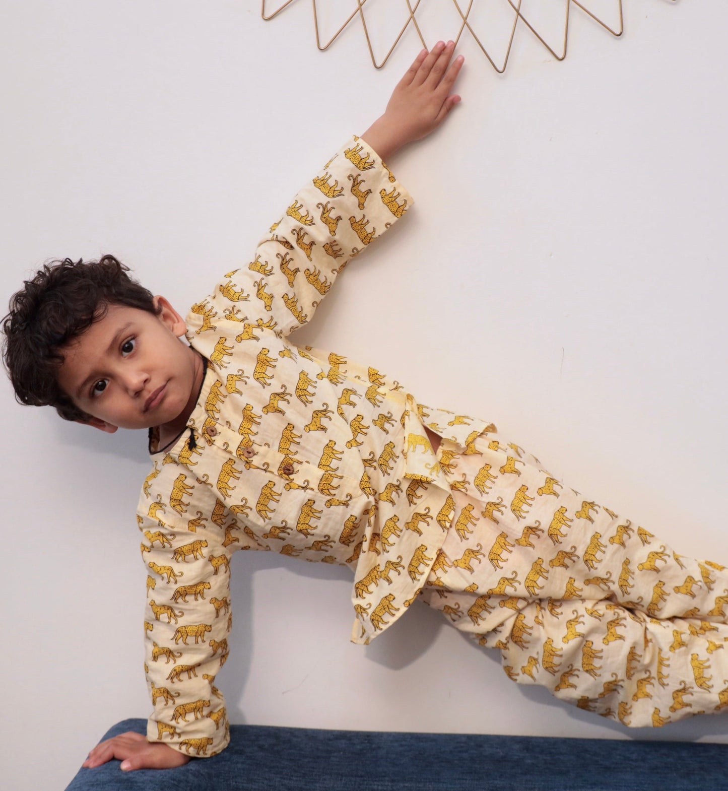 Spotted Snooze - Kids pure cotton night suit