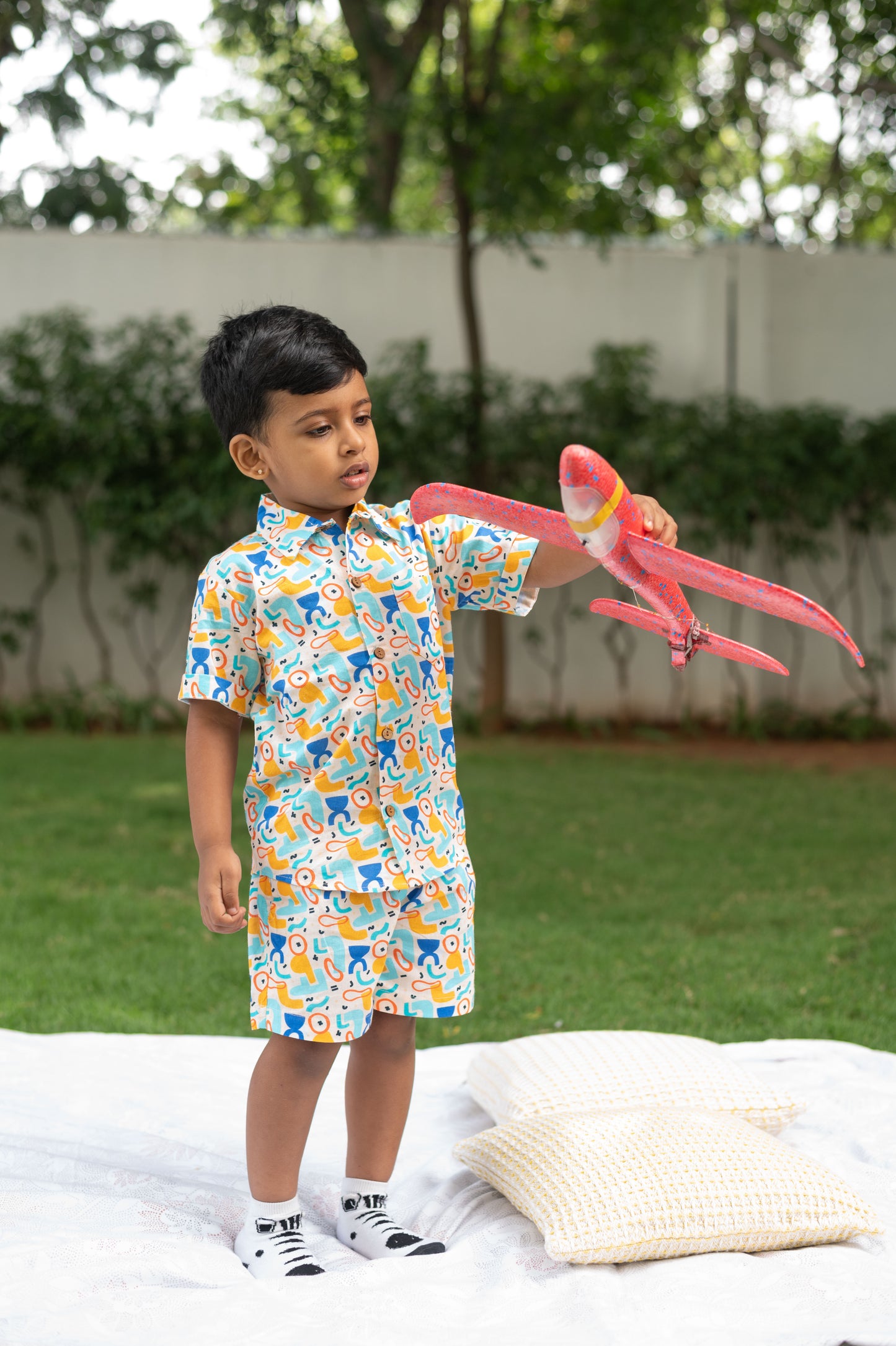 Bold Blocks - Boys co-ord set