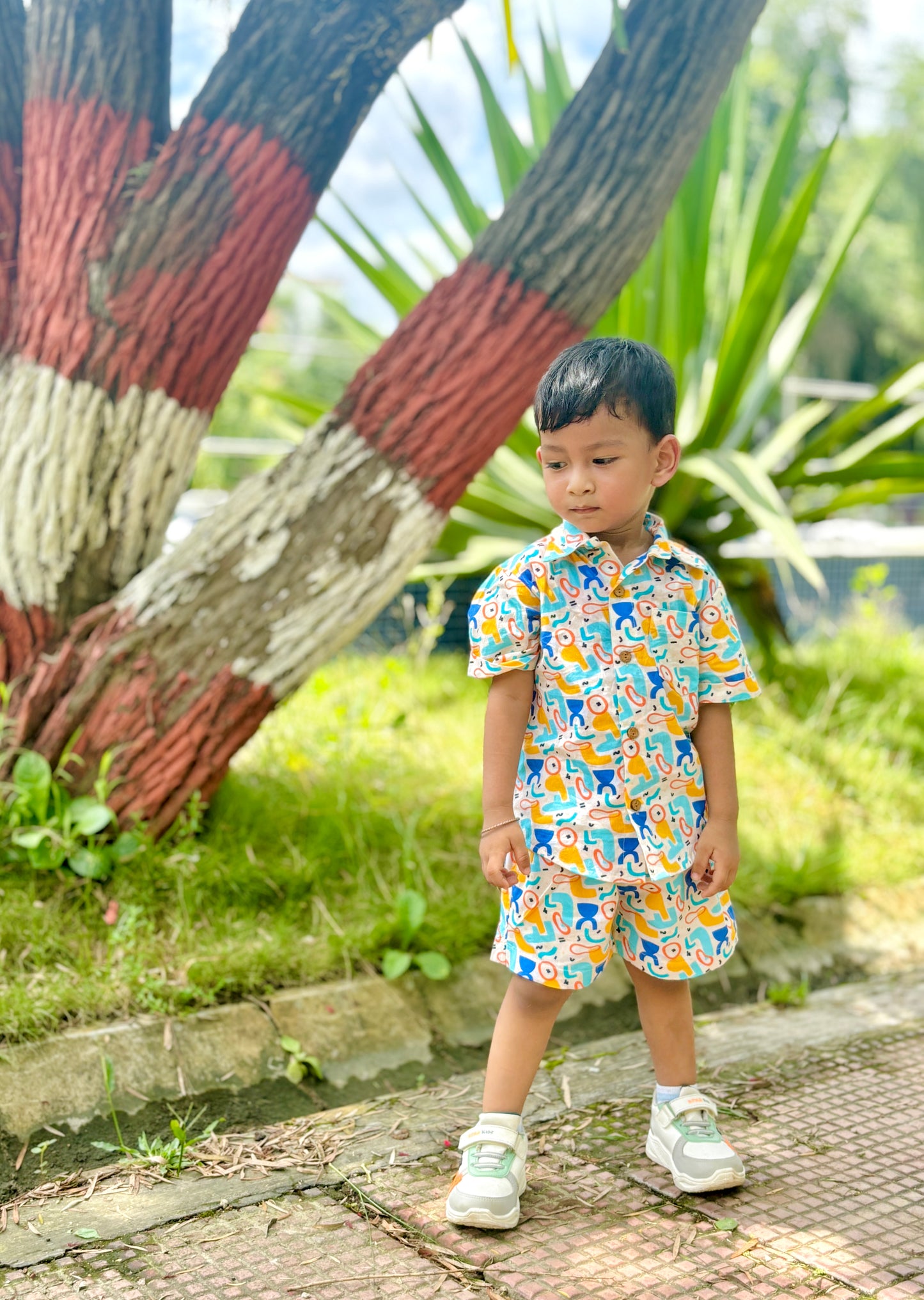 Bold Blocks - Boys co-ord set