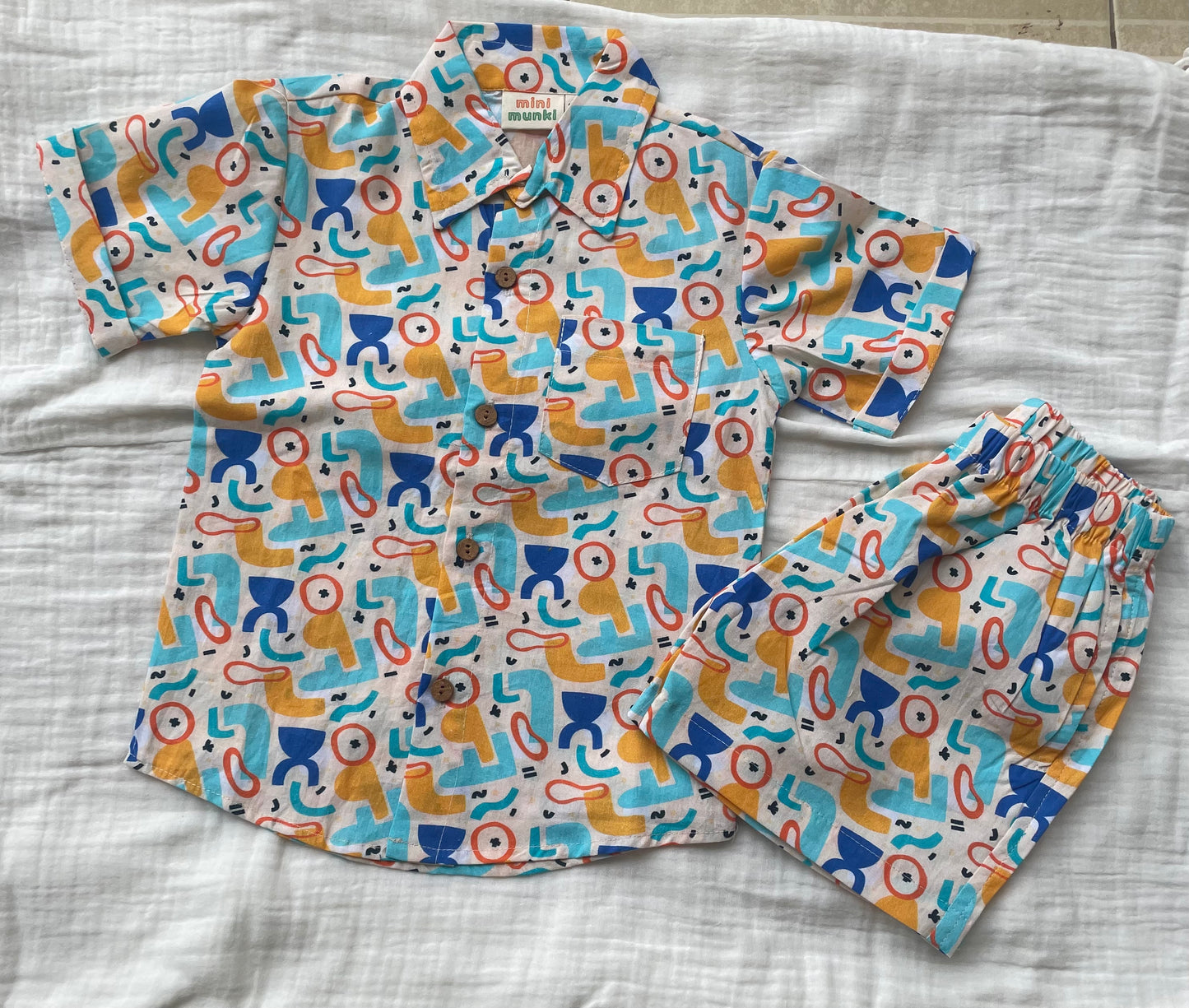 Bold Blocks - Boys co-ord set