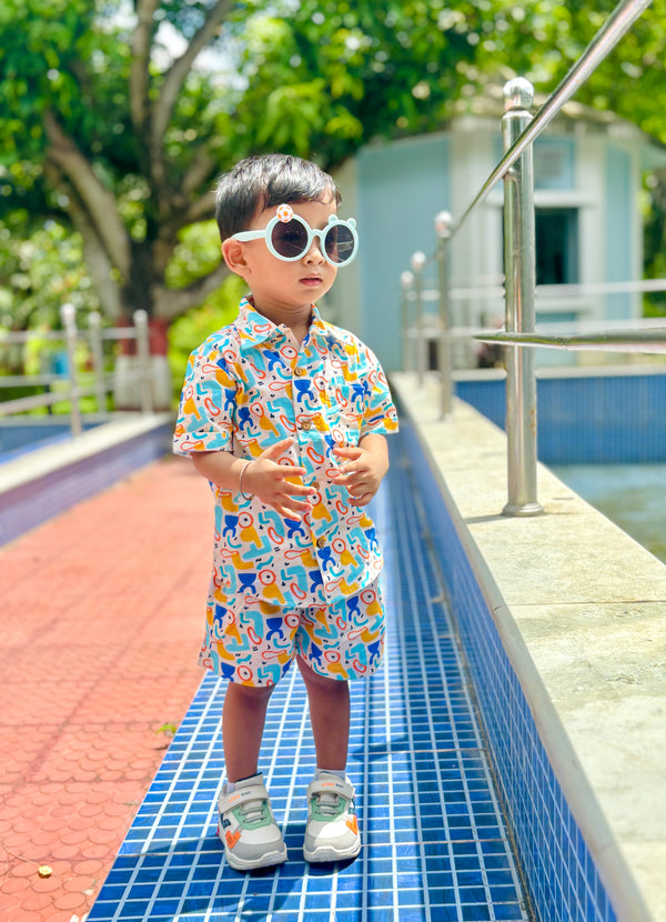 Bold Blocks - Boys co-ord set